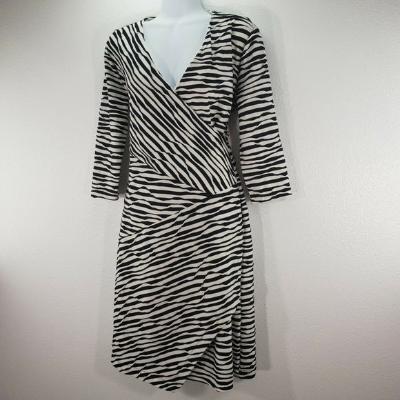 Chicos Womens‎ Sheath Dress Black & White Size 1 Te - Picture 7 of 8